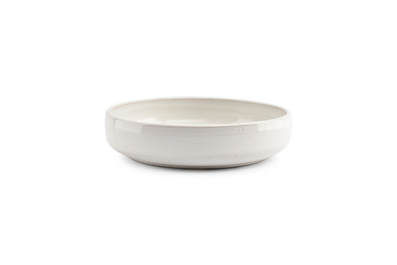 Curvy - Set De 2 Assiettes Creuses - Grès - Perle