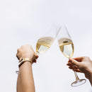 Saga - Set De 4 Verres À Champagne - Crystalline Glass - Transparent