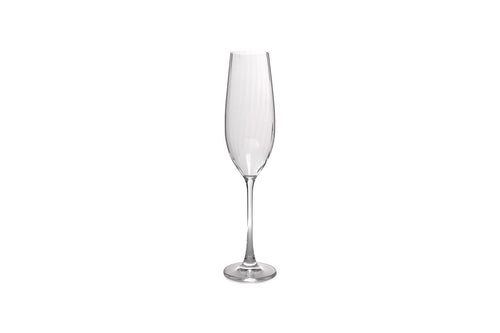 Saga - Set De 4 Verres À Champagne - Crystalline Glass - Transparent