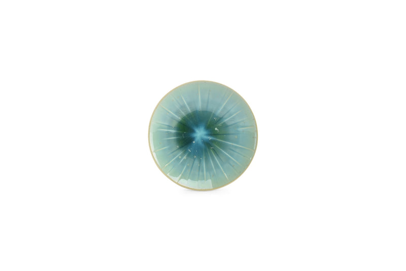 Eclipse - Set De 4 Assiettes Plates - Grès - Turquoise