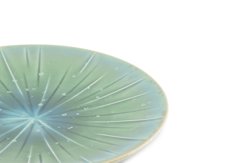Eclipse - Set De 4 Assiettes Plates - Grès - Turquoise