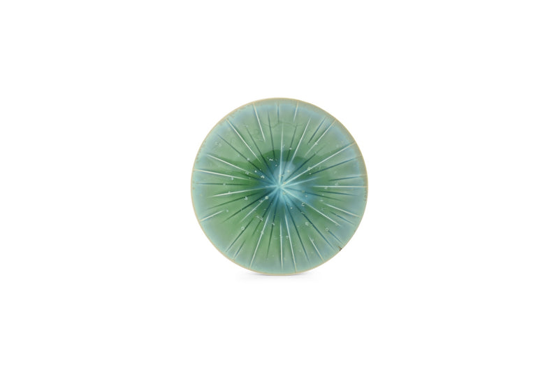 Eclipse - Set De 4 Assiettes Plates - Grès - Turquoise