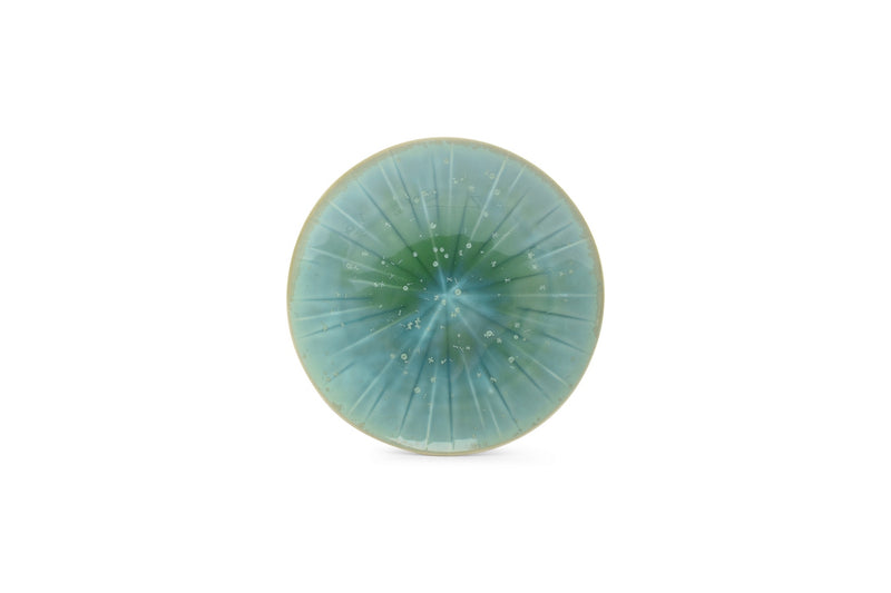 Eclipse - Set De 4 Assiettes Plates - Grès - Turquoise