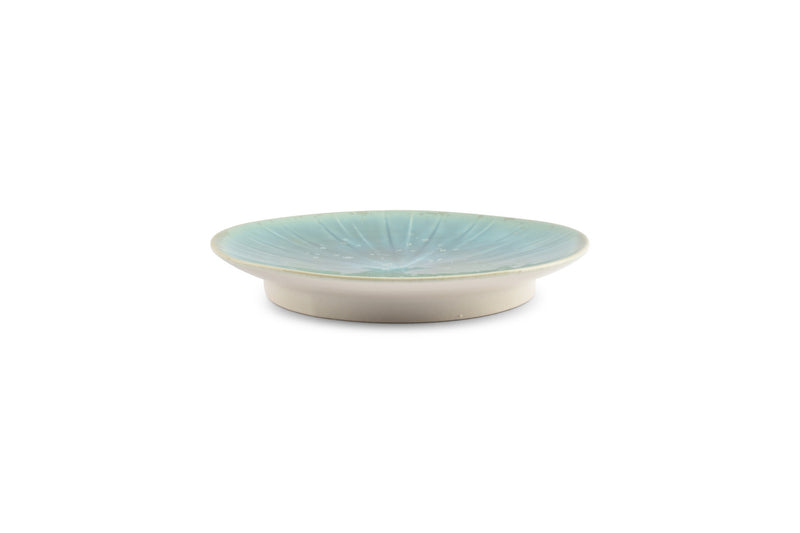 Eclipse - Set De 4 Assiettes Plates - Grès - Turquoise