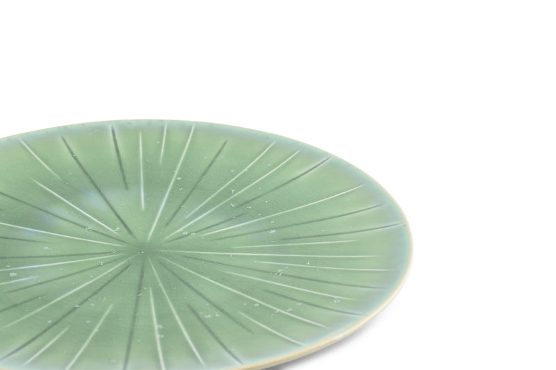 Eclipse - Set De 4 Assiettes Plates - Grès - Turquoise