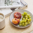 Fina - Set De 4 Bols - Grès - Blanc/Gris