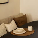Mochi - Set De 4 Petites Assiettes Plates - Grès - Beige