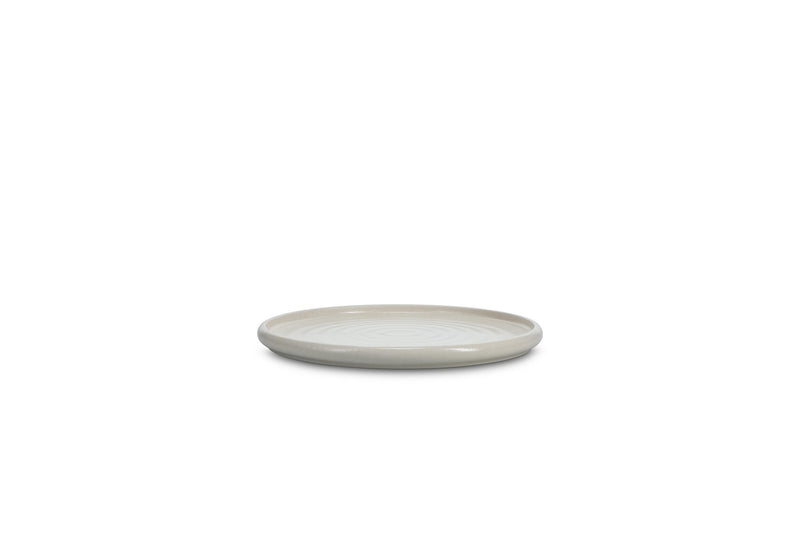 Mochi - Set De 4 Grandes Assiettes Plates - Grès - Beige