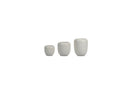 Mochi - Set De 4 Tasses À Moka - Grès - Beige