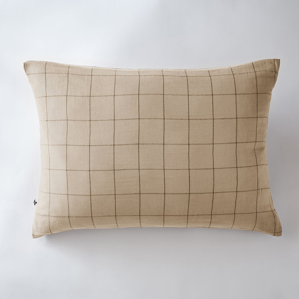 Gaïa - Funda de almohada - Doble gasa de algodón - Cordel Match