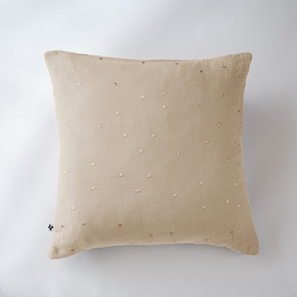 Gaïa - Funda de almohada - Doble gasa de algodón - Chic Ficelle