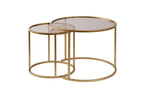 Aurum 60/42 - Set of Coffee Tables - Gold/Bronze