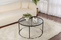 Aurum 80 - Table Basse - Noir/Gris