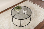 Aurum 80 - Table Basse - Noir/Gris