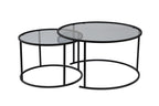 Aurum 80/60 - Coffee Table Set - Black/Grey
