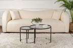 Aurum 60/42 - Coffee Table Set - Black/Grey