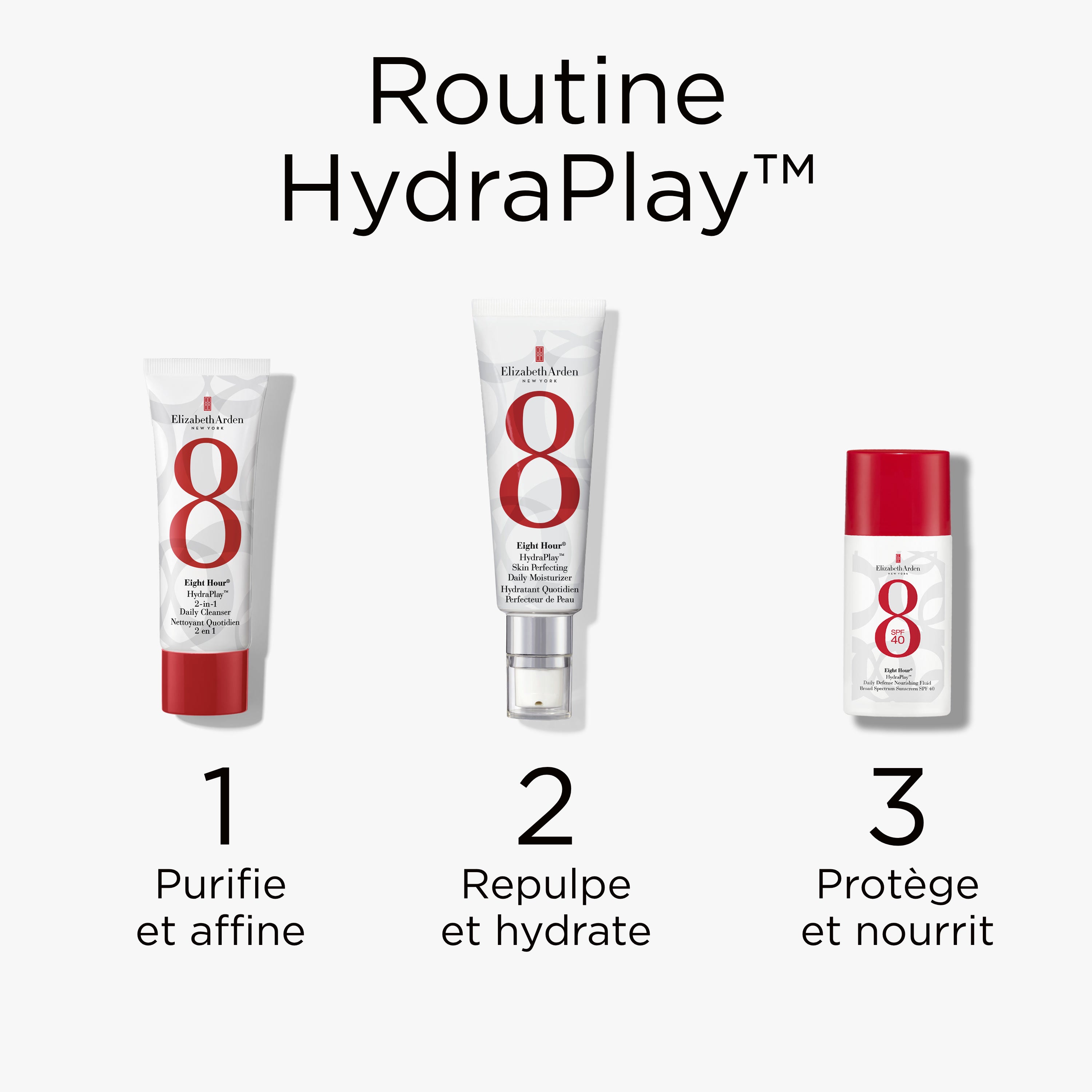 Coffret Hydraplay Hydratant + Nettoyant + Spf 40