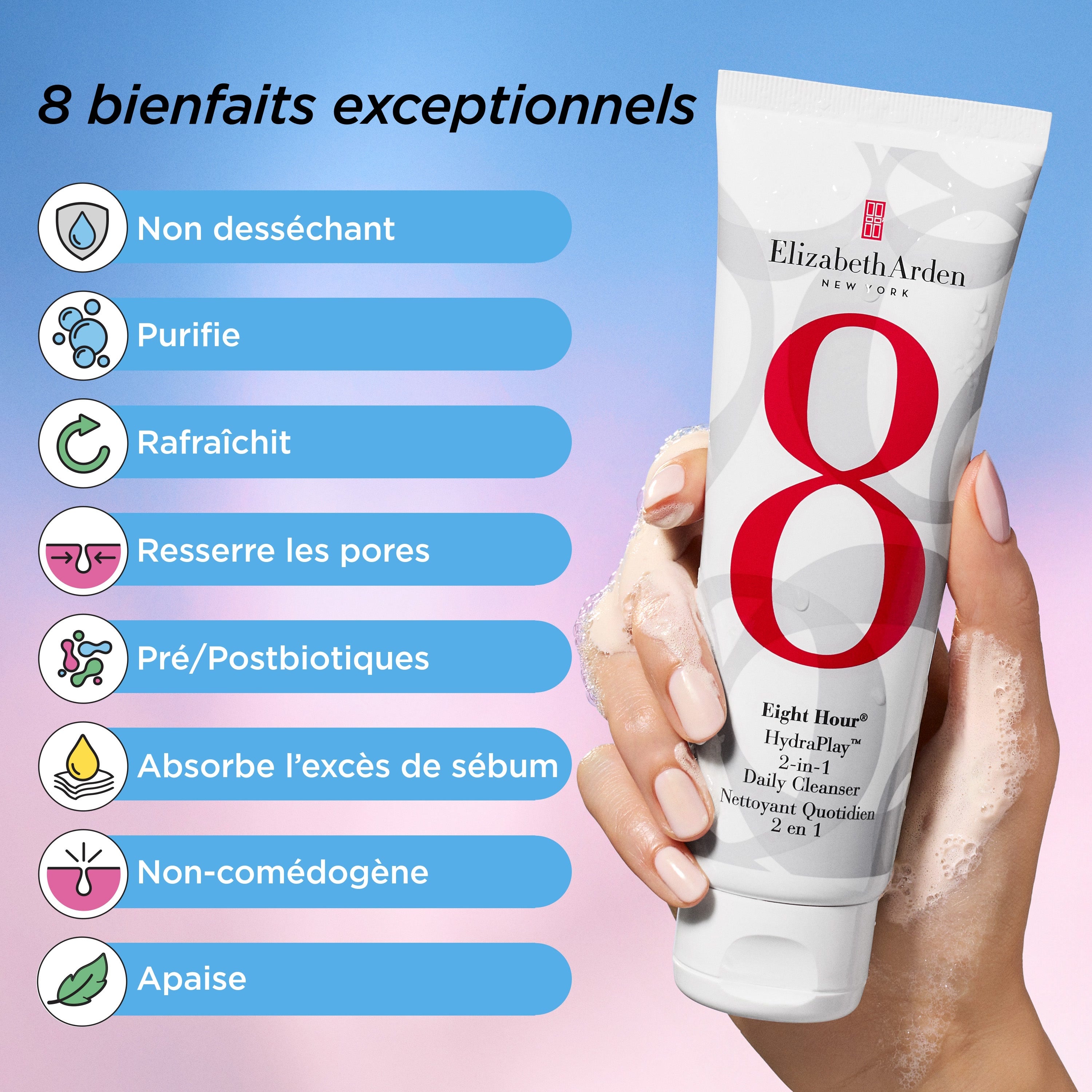 Démaquillant - Hydraplay Eight Hour®