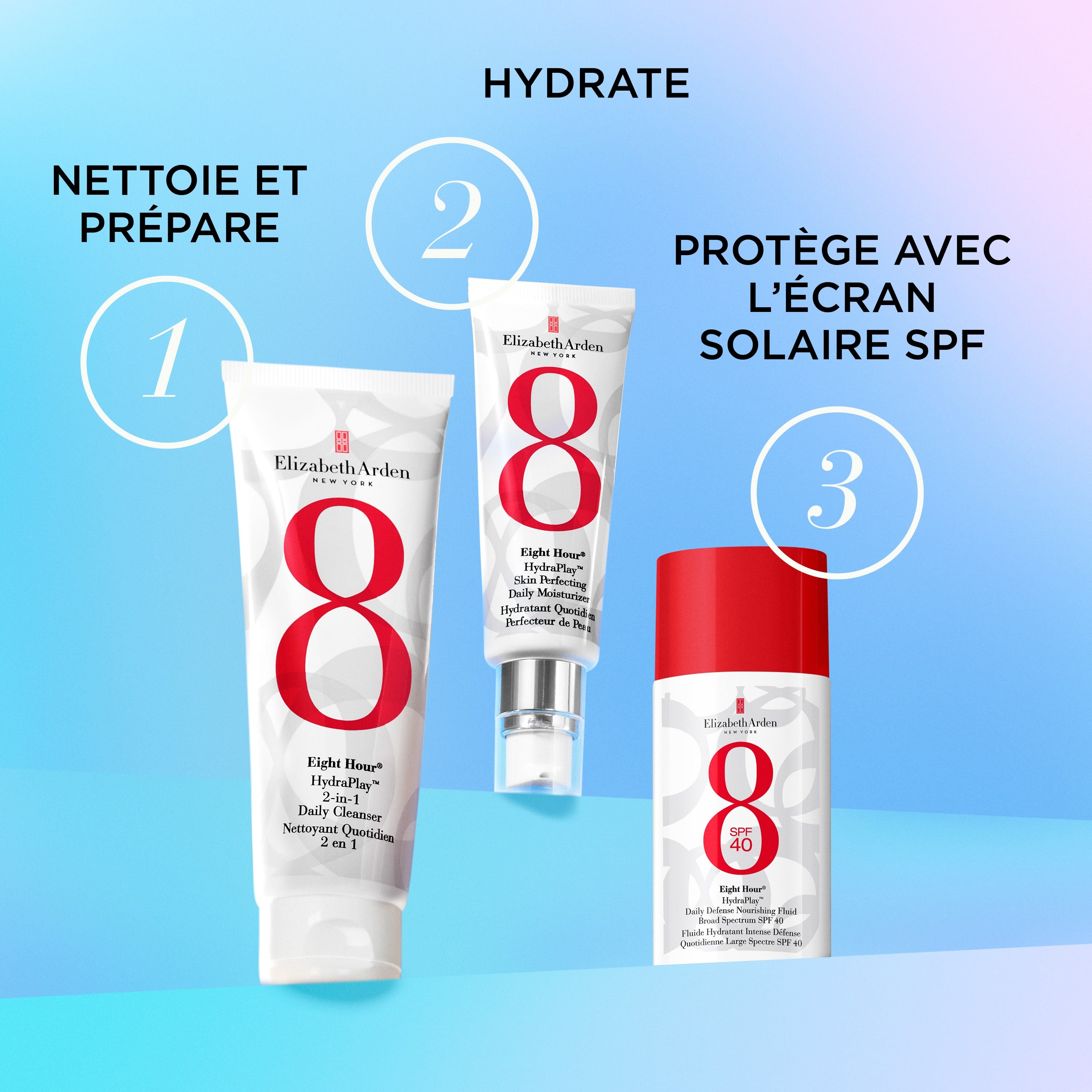 Fluide Hydratant - Hydraplay™ Spf 40 Eight Hour®