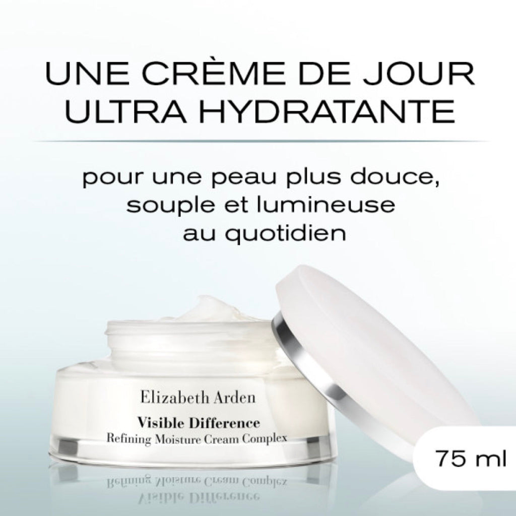 Cofre - Visible Difference Dúo de cuidados para una piel radiante, crema de día y gel hidratante, reafirma, tratamiento antiedad