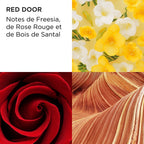 Trio Box - Elizabeth Arden Red Door, aroma floral, perfume glamoroso y elegante