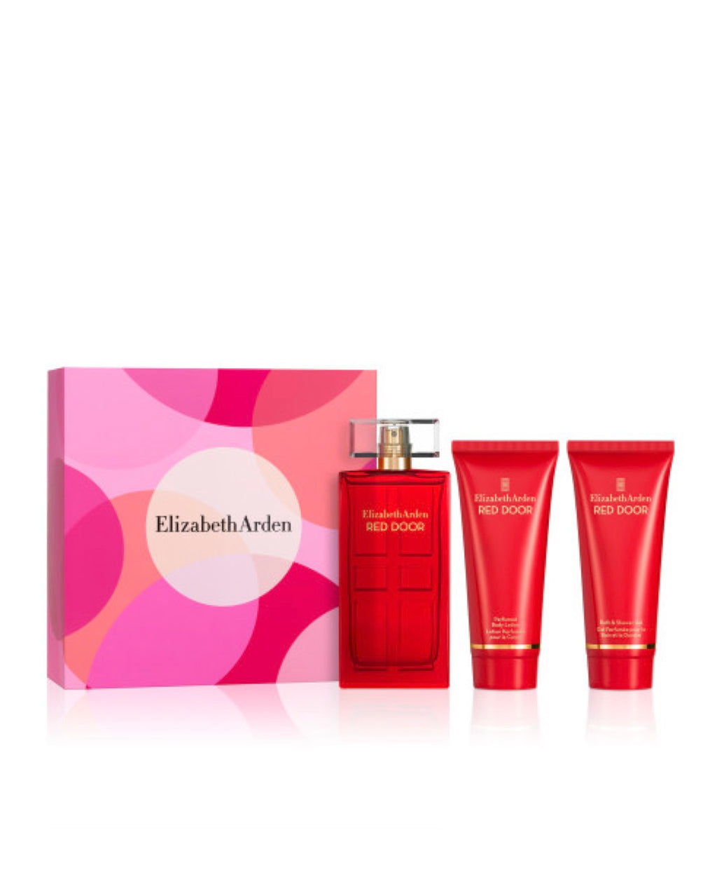 Trio Box - Elizabeth Arden Red Door, aroma floral, perfume glamoroso y elegante