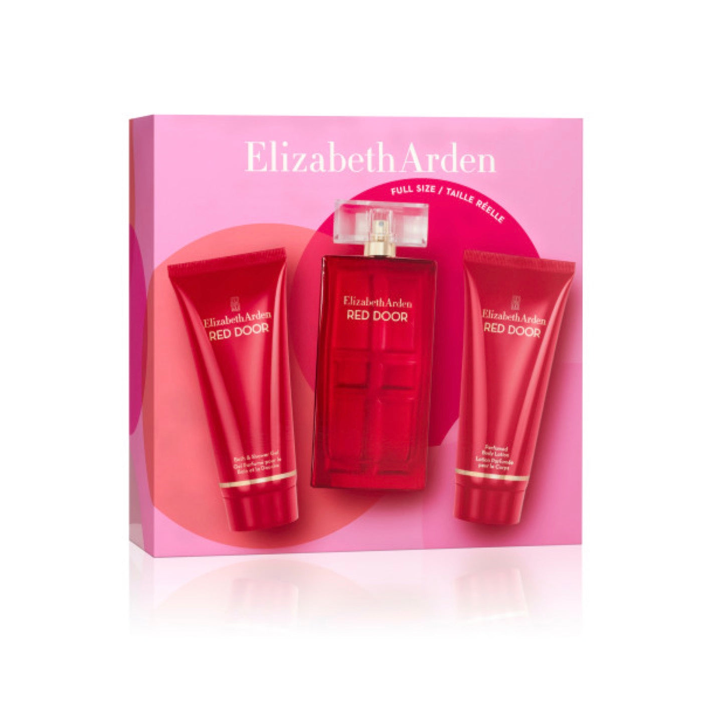 Trio Box - Elizabeth Arden Red Door, aroma floral, perfume glamoroso y elegante