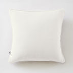Gaïa - Coussin Déhoussable Avec Passepoil - Double Gaze De Coton Unie - Chantilly