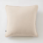 Gaïa - Coussin Déhoussable Avec Passepoil - Double Gaze De Coton Unie - Pampa