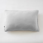 Gaïa - Coussin Déhoussable Avec Passepoil - Double Gaze De Coton Unie - Nuage