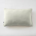 Gaïa - Coussin Déhoussable Avec Passepoil - Double Gaze De Coton Unie - Vert D'Eau