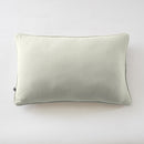 Coussin Déhoussable Avec Passepoil - Double Gaze De Coton Unie - Gaïa - Vert D'Eau