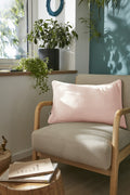 Gaïa - Coussin Déhoussable Avec Passepoil - Double Gaze De Coton Unie - Guimauve