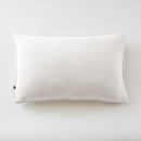 Coussin Déhoussable Avec Passepoil - Double Gaze De Coton Unie - Gaïa - Chantilly