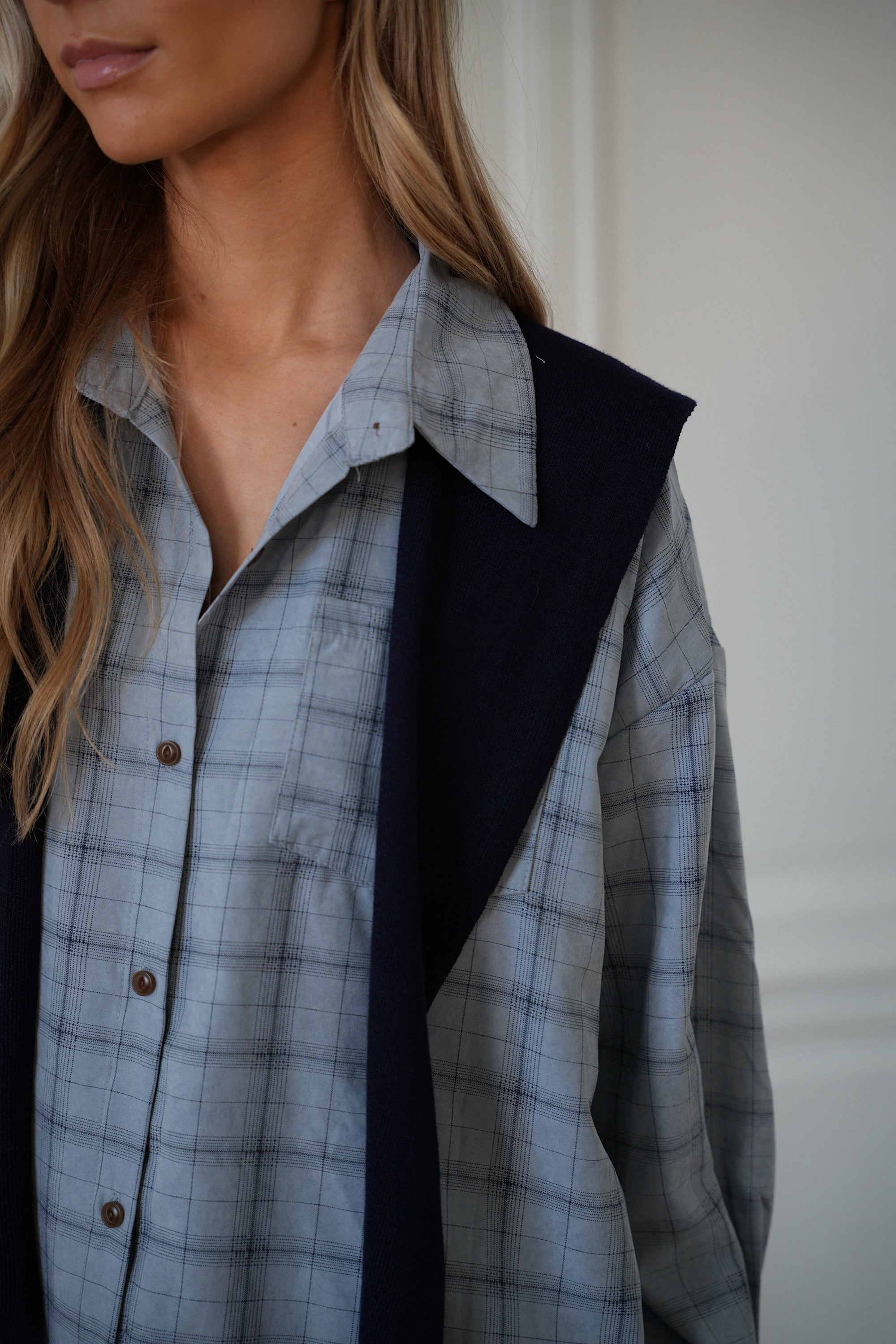 Brittany Blue - Shirt/Sweater Set