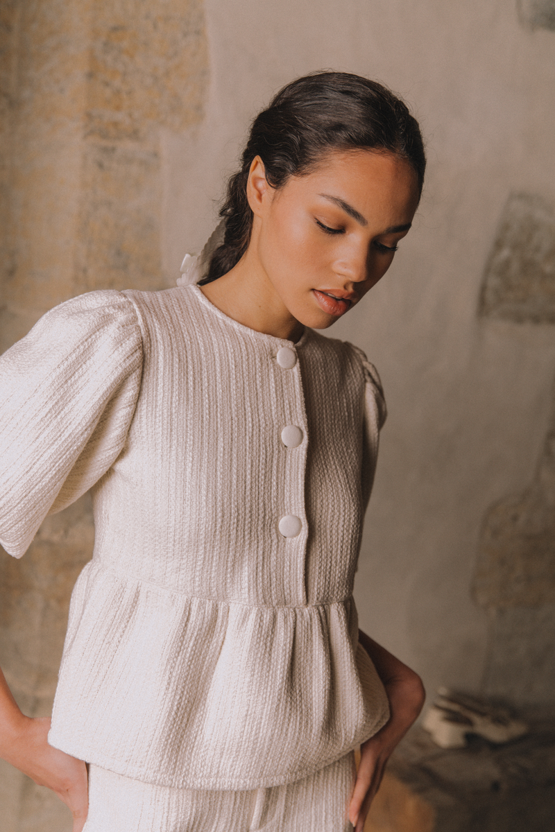 Blouse Aimée Tweed