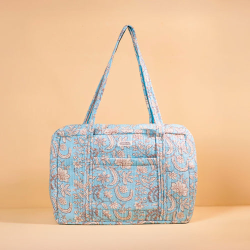 Sac Week-End Lola - Bleu Azur