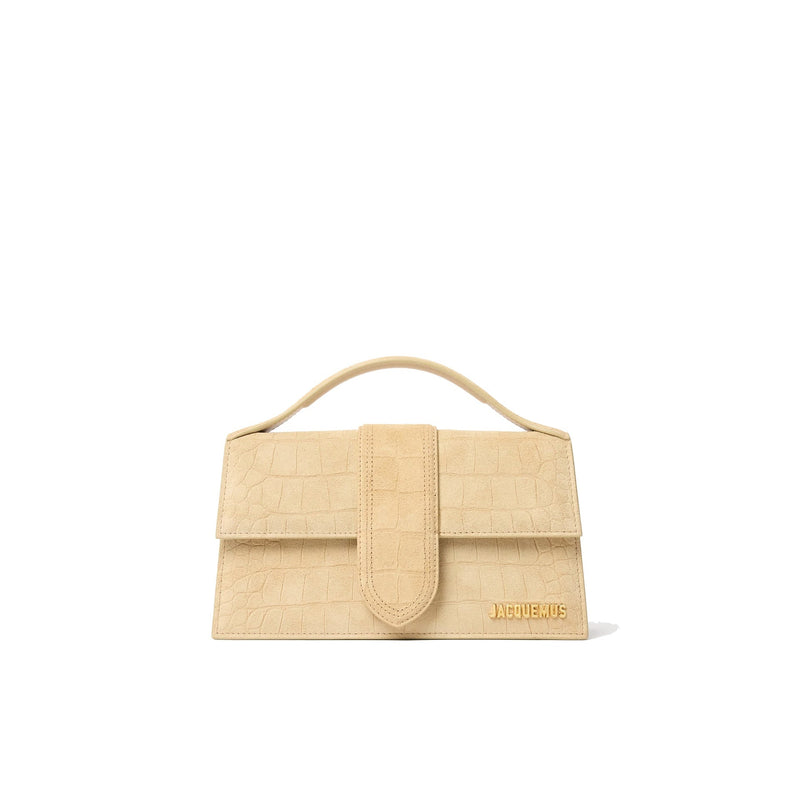 Sac Jacquemus Le Grand Bambino Shoulder - Femme - Beige