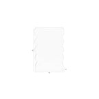 Curves - Side Table - Aluminum - Glossy Beige