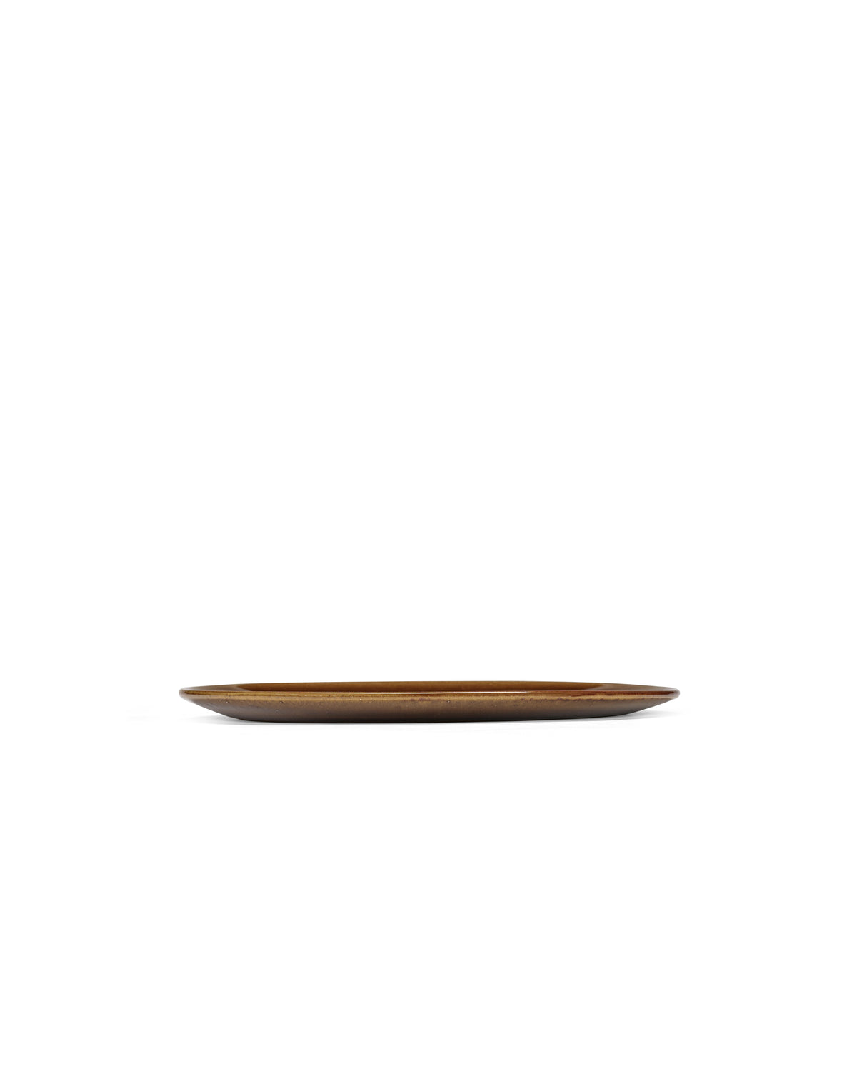 Out Of Lines - Lot De 2 Assiettes - L - Grès - Ocre