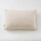 Gaïa - Coussin Déhoussable Avec Passepoil - Double Gaze De Coton Unie - Pampa
