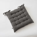 Quilted Seat - Double Plain Cotton Gauze - Gaïa - Granit