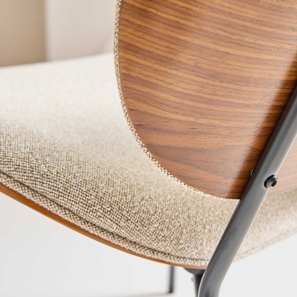 Aurel - Armchair - Fabric - Ecru