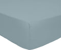 Mura - Drap Housse Bonnet 30Cm - 100% Percale De Coton 80Fils - Bleu Azur