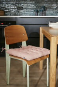Gaïa - Assise Matelassée - Double Gaze De Coton Unie - Guimauve