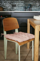 Assise Matelassée - Double Gaze De Coton Unie - Gaïa - Guimauve