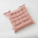 Assise Matelassée - Double Gaze De Coton Unie - Gaïa - Rose Pêche