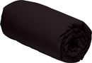Drap Housse , Bonnet 30Cm 100% Percale De Coton 80Fils Noir