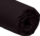 Drap Housse , Bonnet 30Cm 100% Percale De Coton 80Fils Noir