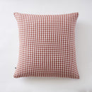 Taie D'Oreiller - Gaze De Coton Tissée Teinte - Vickie - Terracotta